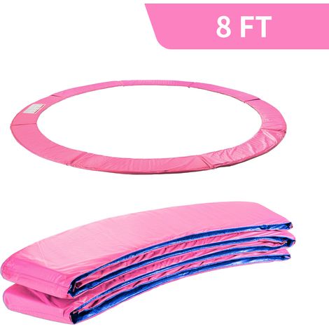Greenbay Pink 8FT Replacement Trampoline Surround Pad Pads Foam Safety Guard Spring Cover Padding (1/4)