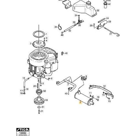 PARK-AUSPUFF (ESC.DIESEL) ORIGINAL STIGA - 1134-4952-01