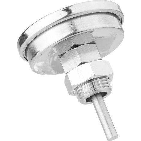 Thermomètre bimétallique haute température 62 mm 120 °C pour four, gril et barbecue, cadran analogique, double échelle (1/5)