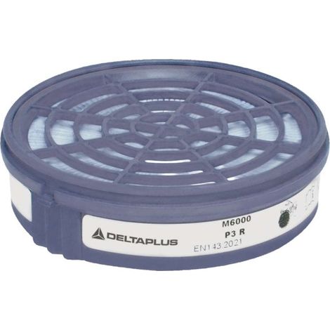 Deltaplus FILTRO PER POLVERI SOTTILI M6000 P3 PER MASCHERA JUPITER - 2 pezzi