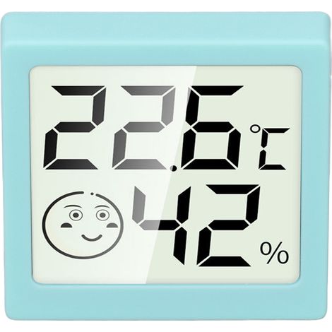 Hygrometer-Thermometer mit 4,5-Zoll-LCD-Display, hochpräzises Temperatur- und Feuchtigkeitsmessgerät für Babyzimmer (1/5)