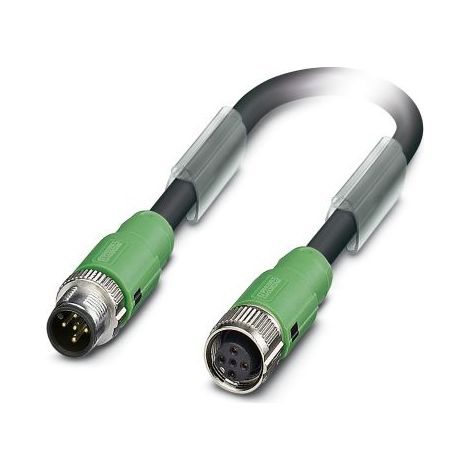 Câble d'actionneur Phoenix Contact 5 conducteurs , M12 Mâle vers M12 Femelle, 15m ( Prix pour 1 )
