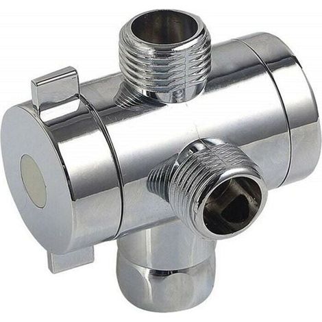 3-Way 4-Point Multi-Function Shower Faucet Quick Open Water Dispenser Base 1/2 Full Quart (1/5)