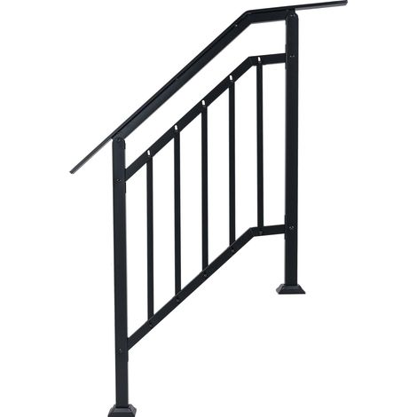 COSTWAY Set Corrimano per Gradini 2 Pezzi (1/5)