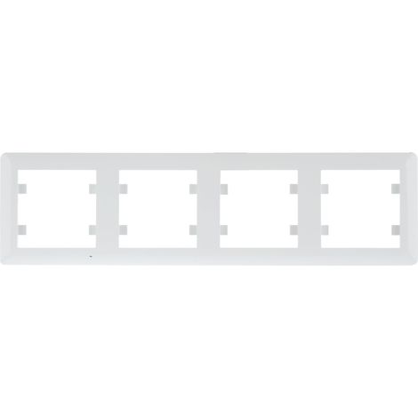 Lumina Seele  Rahmen 4 horizontale Elemente polarweiß WL5240