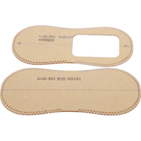 gabarits en acrylique pour porte-monnaie, porte-monnaie en cuir fait main, outils de bricolage (1/5)
