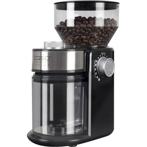 Caso Barista Crema macinacaffè elettrico nero 150W