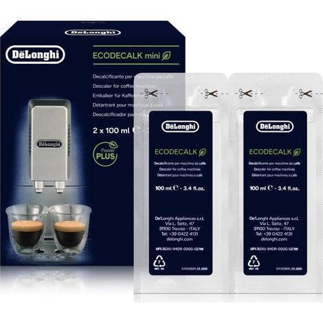 Descalcificador Universal Para Cafeteras DELONGHI 5513296011 PACK 2 x 100 ml (1/3)