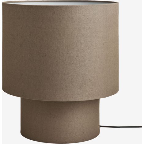 Lampada da tavolo in lino e ferro Gioura SKLUM