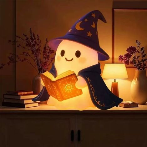 Portable, cute, and practical new Ghost Wizard Night reading lamp - Ghost Wizard Reading Lamp -