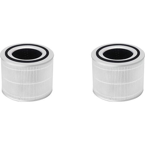 2 filtres HEPA PM2.5 pour purificateur d'air Levoit Core 200, filtre à charbon actif pour purificateur d'air Core 200S (1/5)