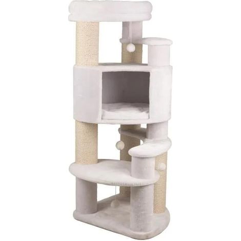 Trixie XXL Zita Albero per gatti Bianco 147 cm Confortevole (1/3)