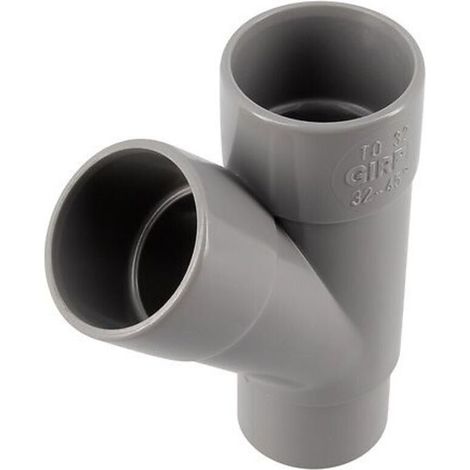 10 X Culotte PVC 45° M/F - diamètre 100 mm - CS100