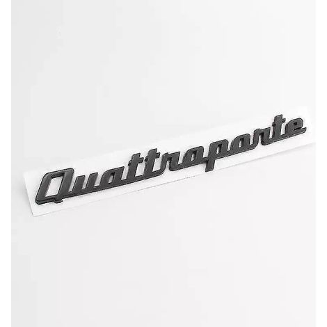 ABS-Kofferraum-Buchstaben, Logos, Embleme, Aufkleber für Maserati Gransport, Granlusso, Quattroporte, GTS, Granturismo Sport--I