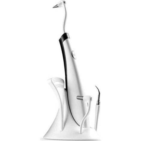 Détartreur Dentaire Ultrasonique - 15000 Vibrations/Min - Tête Remplaçable - Alimentation Pile AAA - LED Intégrée - Pour Adultes (1/5)