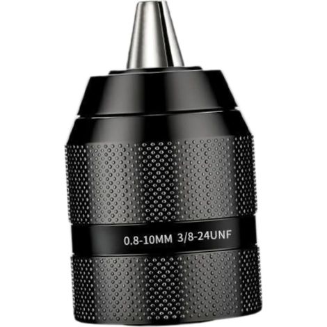 Handbohrfutter, Ersatzteil, arbeitssparende Ratsche, selbstsichernd, rostfrei, Metallbohrfutter, für 0,8–10 mm, 65 x 41 mm