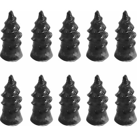 10pcs reparation de clous pour voiture camions moto scooter velo pneu crevaison reparation de clous en caoutchouc tubeless ensemble, modele: petit - modele : Petit (1/5)