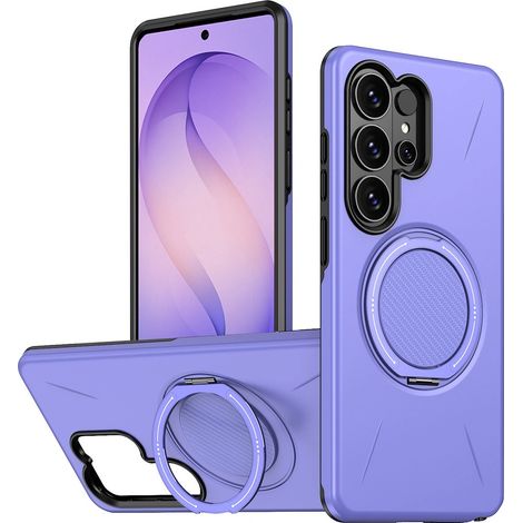 Funda para Samsung Galaxy S26 Ultra, compatible con MagSafe, con soporte, color morado. (1/5)
