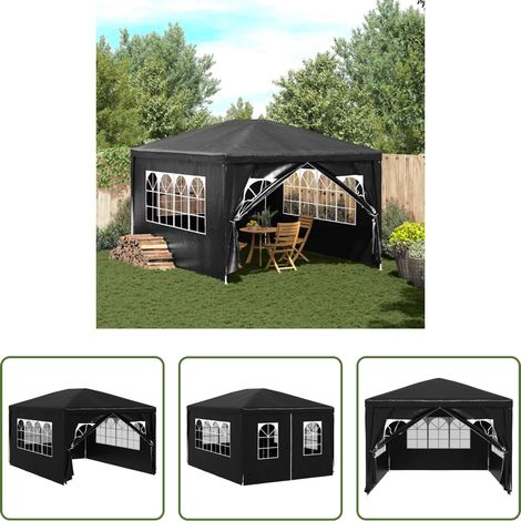 Gartenpavillon - Partyzelt 3x4 m Anthrazit (1/5)