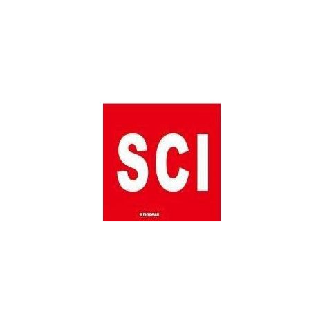 ADH. SCI 60X60 ROJO/BLANCO BOLSA 10U