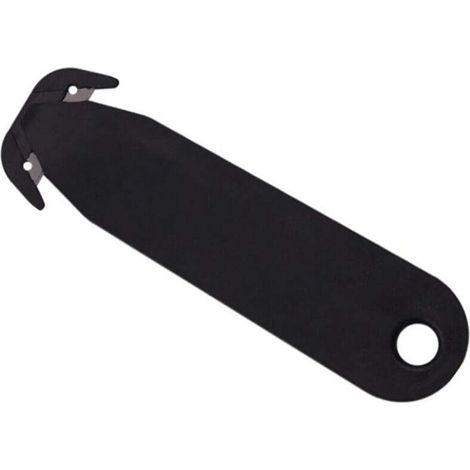Ouvre-boîte en Métal à Double Lame Coupe-boîte en Métal Outil de Coupe-boîte Utilitaire de sécurité pour le Bureau à Domicile Noir (Le noir) (1/4)