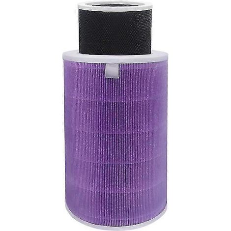 Filter für Luftreiniger Mi 1/2/2s/3/3h Pro, Hepa Pm2,5-Aktivkohle, Installation eines abnehmbaren Kohlenetzes (1/5)