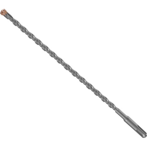 Foret à Béton, Ø 8 x 350mm Foret Carrelage, Forets SDS Plus, Jeu de Forets à Béton, avec 4 taillants en carbure et double vis, pour Percer Dans le Bétons, Brique, Pierre, Maçonnerie (1/5)