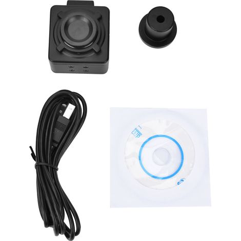 Caméra numérique microscope CMOS USB 5.0MP, oculaire électronique, compatible Windows 10/7/8, pour observation et inspection. (1/5)