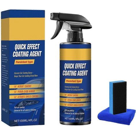 Spray de revêtement céramique automobile pour une brillance éclatante. liquide de polissage et de réparation imperméable pour peinture de voiture (1/5)