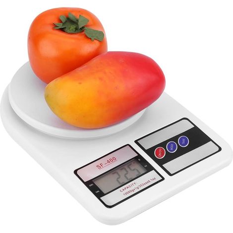 Balance de cuisine numérique portable 0,1 g à 10 kg, balance électronique à immersion avec fonction d'arrêt automatique