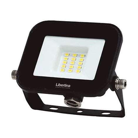 IluminaShop - Foco Proyector LED SMD Silver 10W IP65  Blanco Frio 6500K (1/2)