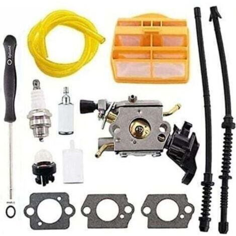 Carburateur Husqvarna 445/445E/450/450E - Zama C1M-EL37B pour tronçonneuses 445II/450II - Remplacement moteur - Fiable - Forestiers et bricoleurs (1/4)