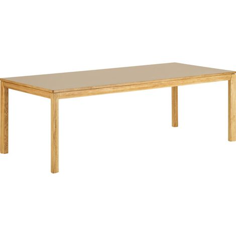 WOBE-Table repas 220 à 320 cm marron (1/5)