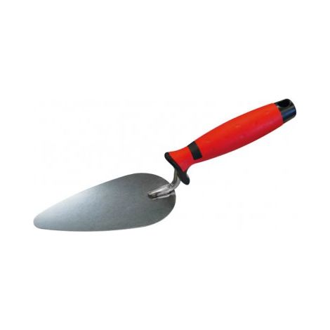 JOUANEL - Truelle type Reims inox 160 mm, manche bimatière - Réf: TRUR-X (1/3)