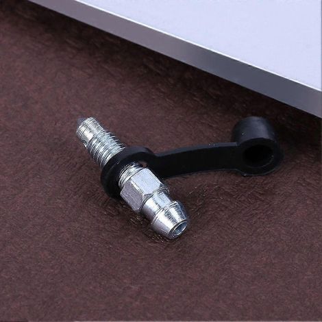 Vis de purge d'étrier de frein universelle, durable et multi-tailles pour voitures, motos et Kawasaki, Suzuki, Honda - 6 x 1 mm, argent (1/5)