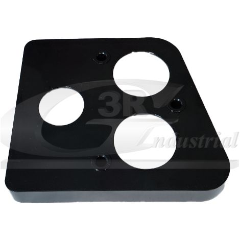 3RG 90213 BASE PILOTO TRASERO IZQUIERDA NEGRO