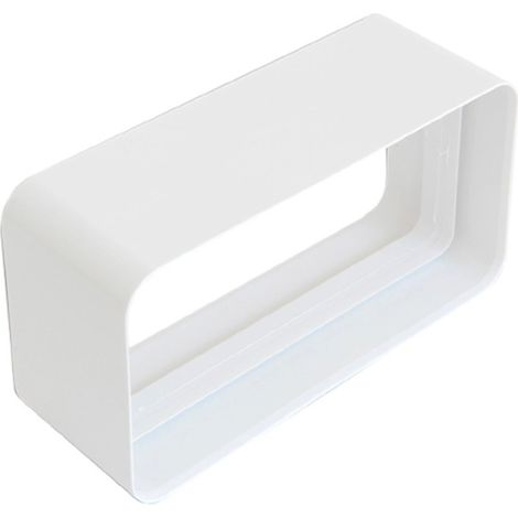 GIUNTO TUBO 120X60MM BIANCO PER CANALIZZATA