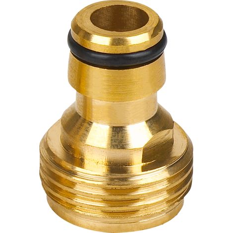 Dapetz ® Kitchen Tap Connector 3/4" Mixer Garden Hose Pipe Adaptor Joiner Hot Tub Outside Garden Hose Pipe Adapter for Kitchen Tap Bathroom Sink, Male Threaded Tap Connector Fittings (1/5)
