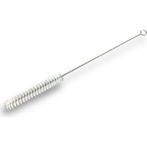 Lot de 6 goupillons NYLON multifonction Ø 16 mm Garnissage 100 mm Ramonage brossage curetage nettoyage Conduits tubes tuyaux Longueur 300 mm Kibros 13016300Nx6
