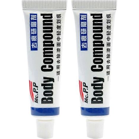 Kits de réparation de rayures pour carrosserie, pâte de polissage, dissolvant transparent (1/4)