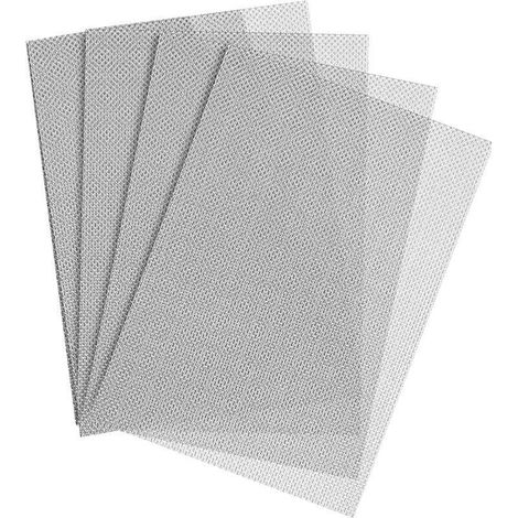 Maille Métallique en Acier Inoxydable Filtre en Treillis ouvercle Grillagé Grille de Filtration en Feuilles Filtre d'écran Anti les Insectes Rats Dans le Jardin 21x30 CM (1/4)