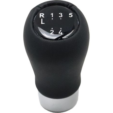Pommeau de levier de vitesse 5 vitesses pour BMW Série 1 3 5 6 X1 X3 X5 E60 E61 E65 E83 E84 E91 E92 (1/5)