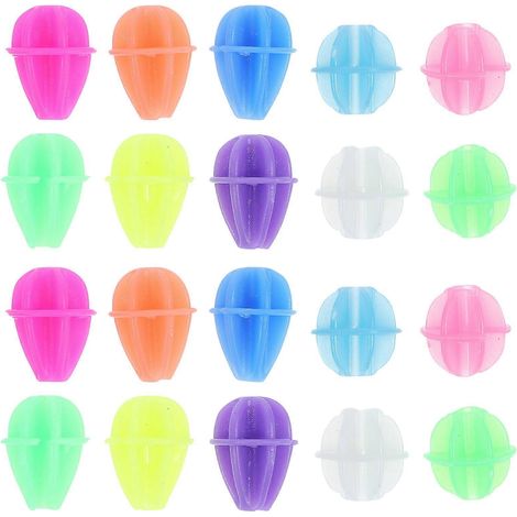 72 perles décoratives pour roues de vélo - Ornements de rayons de vélo (1/5)