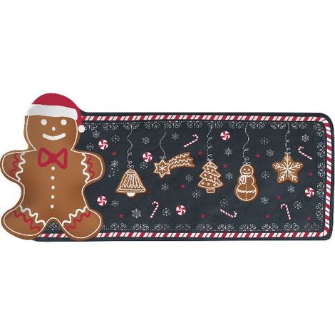 Rechteckige Platte 36 x 16 cm – Lebkuchen – Easy Life