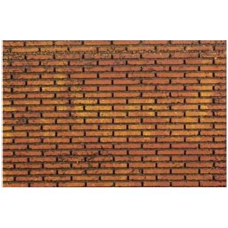 Pannello Sughero Design Muro Mattoni Piccoli 25x12,5x1 cm