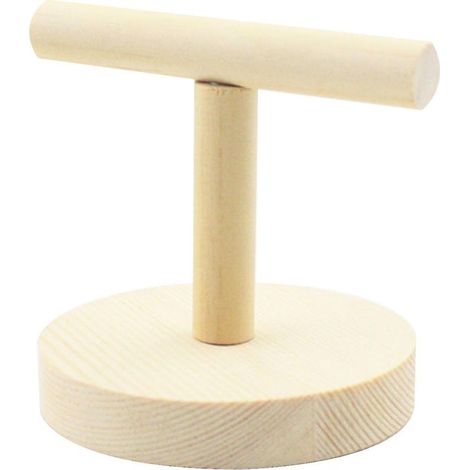Perchoir en bois pour perroquet pour support en T, jouets de meulage des pattes pour oiseaux, pour animaux de compagnie, calopsitte