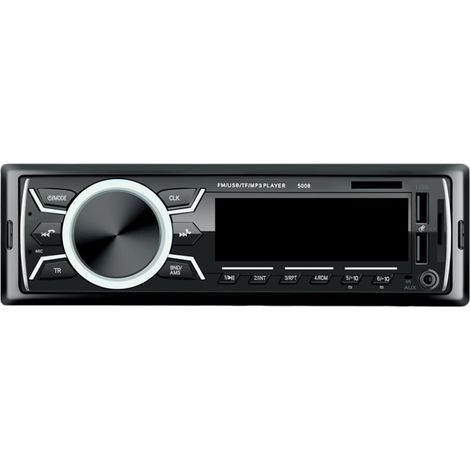 USB FM Plástico negro Metal Pantalla a color Aux (1/2)