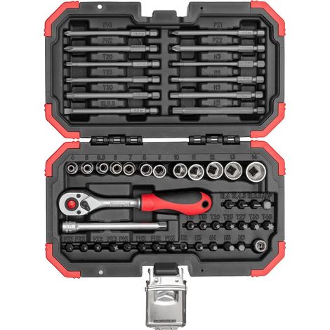 Jeu de clés à douille R33003051 51 pièces, 1/4 pouce, SW 4-14 mm Z.72 (1/5)