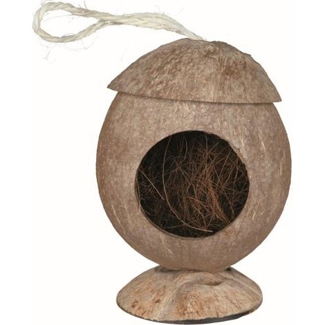 TRIXIE 6209 MAISON EN NOIX DE COCO Ø 13 × 22 CM