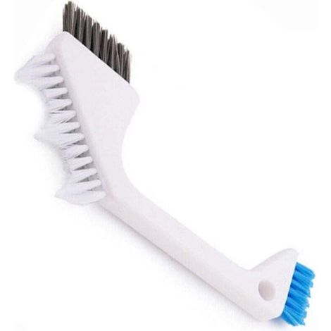 Brosse Multifonction pour Salle de Bain, Brosse de Nettoyage pour Joints de carrelage et de Cuisine, Retrait Facile des moisissures des Surfaces souillées (1/4)